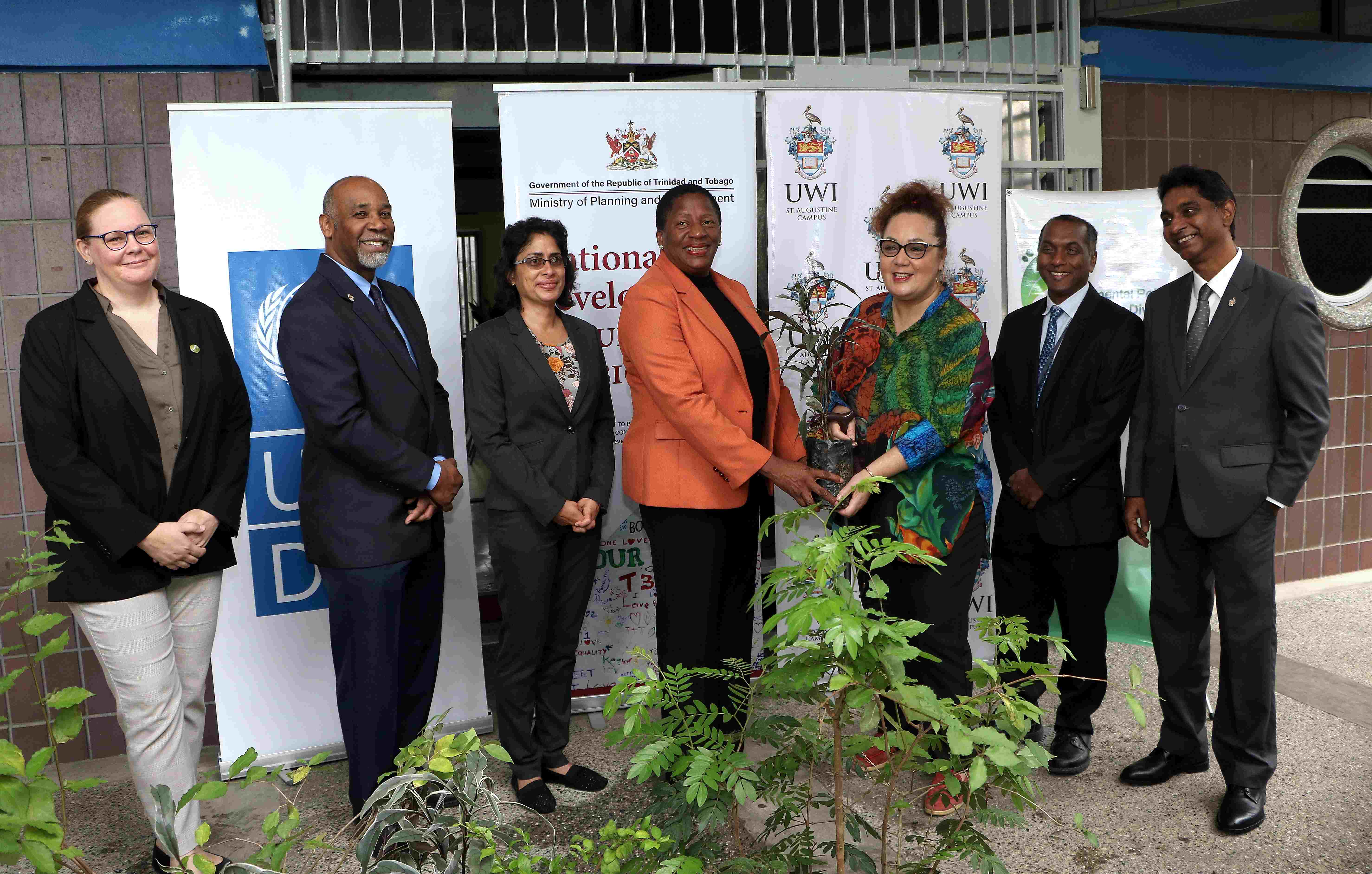 UWI Hosts Pollinator Garden Sod Turning Ceremony